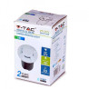 Oprawa Gruntowa 1W LED Biała 4-stronna VT-1171 3000K IP67 10lm