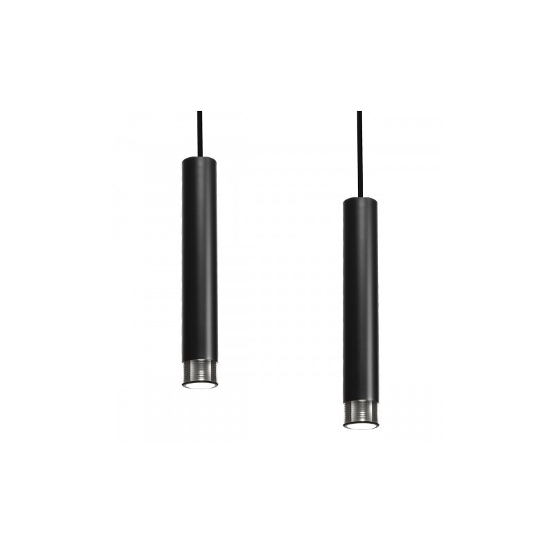 Lampa wisząca DANI BLACK/CHROME 3xGU10
