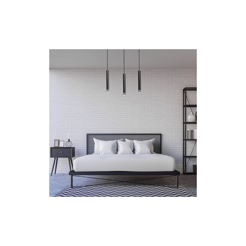 Lampa wisząca DANI BLACK/CHROME 3xGU10