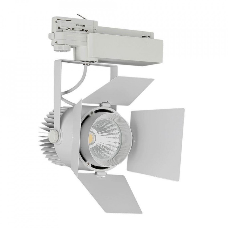Oprawa 33W LED V-TAC Track Light SAMSUNG CHIP CRI90+ Biała VT-433 3000K 2640lm 5 Lat Gwarancji
