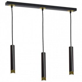Lampa wisząca DANI BLACK/GOLD 3xGU10
