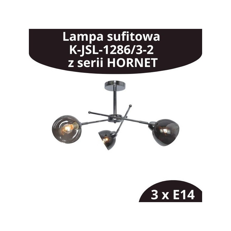 Lampa sufitowa K-JSL-1286/3-2 z serii HORNET