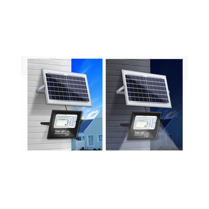 Naświetlacz LED z panelem solarnym 01 100W 6500K