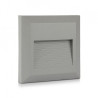 Oprawa Schodowa 2W LED V-TAC Szary Kwadrat 230V IP65 VT-1152 3000K 60lm