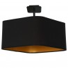Lampa podsufitowa NAPOLI BLACK/GOLD 3xE27