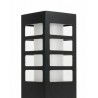 Lampa ogrodowa RADO III 3 BL 25 cm - CZARNY