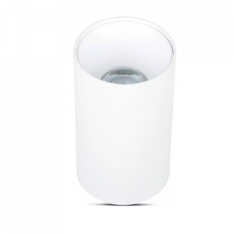 Oprawa Sufitowa V-TAC GU10 Okrągła Biała 80x140mm VT-882