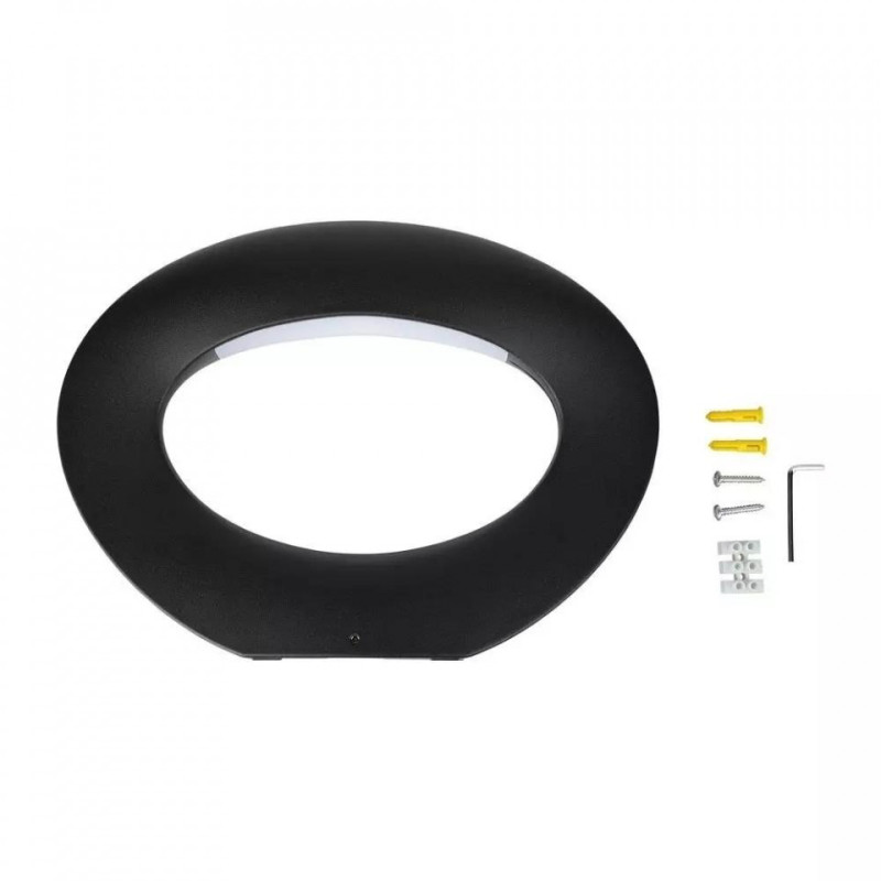 Kinkiet Ścienny V-TAC 10W LED Czarny VT-811 3000K 1070lm