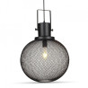 Oprawa Wisząca V-TAC Czarny Metal Globe fi300mm VT-7332