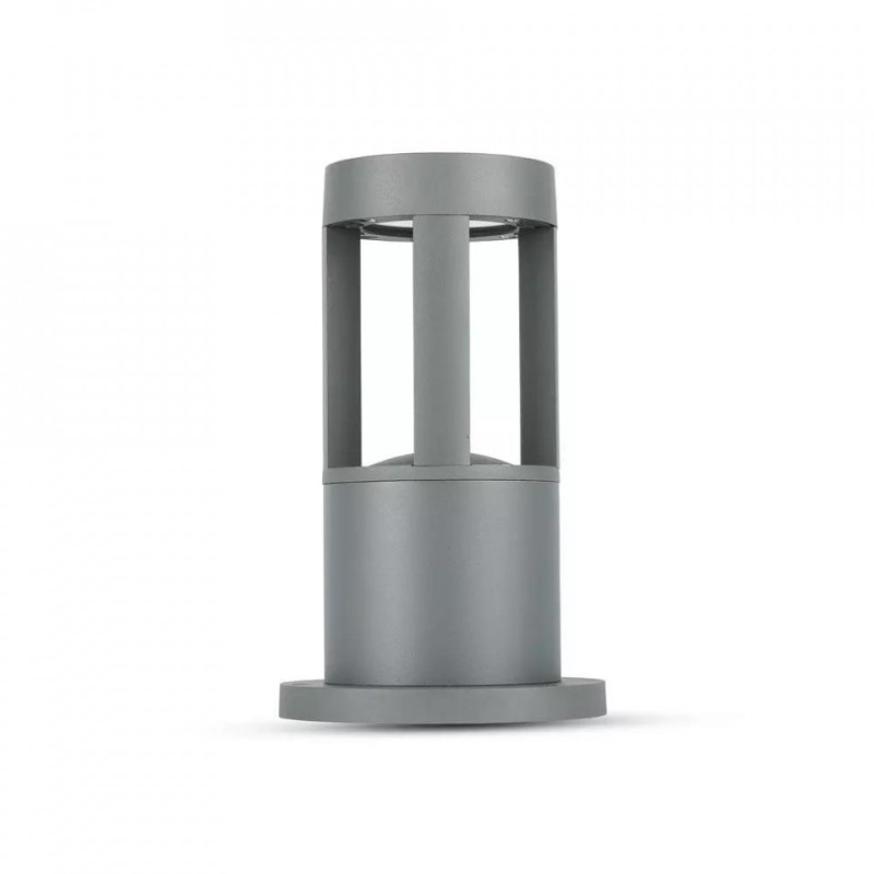 Oprawa Ogrodowa Słupek 10W LED V-TAC IP65 Szary 25cm VT-830 4000K 450lm