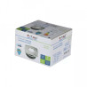 Oprawa Oczko V-TAC Aluminiowa Odlew Hermetyczne z szybką IP54 GU10 Kwadrat 84x84mm Satyna VT-787