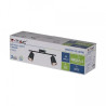 Oprawa Sufitowa SPOT V-TAC 12W LED VT-812 3000K Czarny 960lm