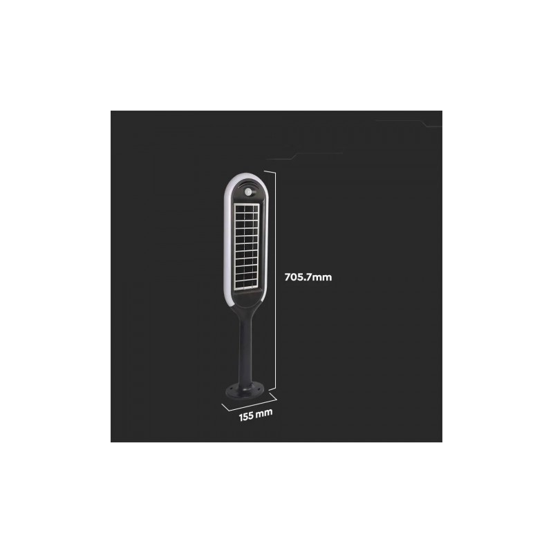 Oprawa Ogrodowa Słupek LED V-TAC Solarna 5W 2w1 VT-945 4000K 400lm