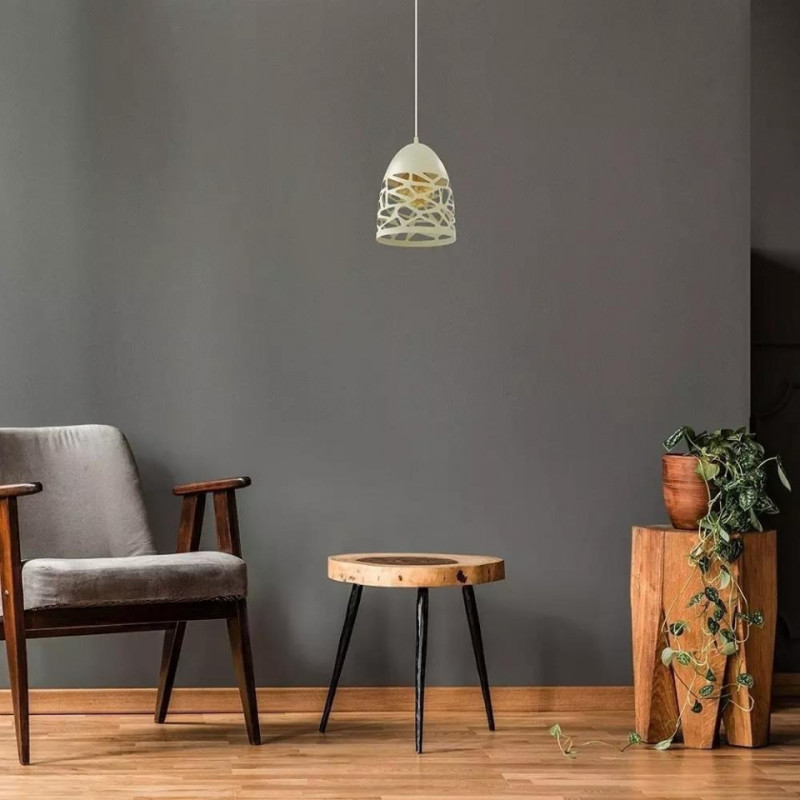 Oprawa Wisząca V-TAC Biały Mat Canopy VT-7200