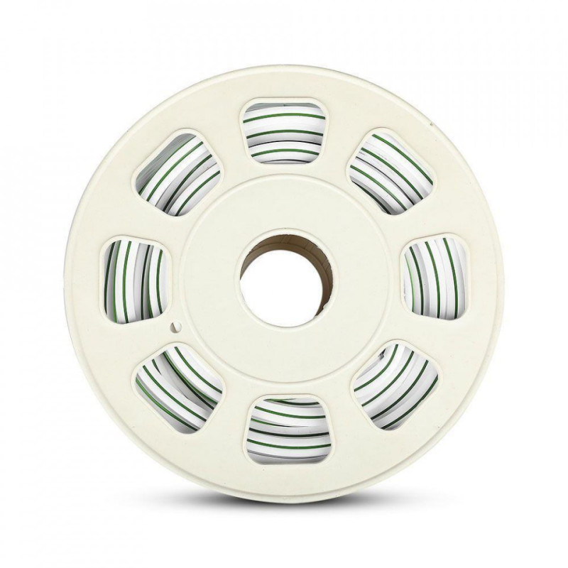 Neon LED FLEX V-TAC 24V zielony - 10m