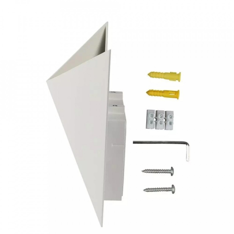 Kinkiet Ścienny V-TAC 5W LED Biały IP65 VT-825 3000K 568lm