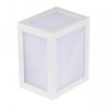 Oprawa Ścienna V-TAC 12W LED IP65 Biała VT-822 3000K 750lm