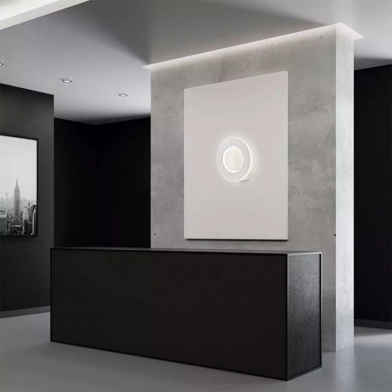 Oprawa Ścienna V-TAC 9W LED Wall Light Biały VT-710 3000K IP20 990lm
