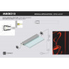 Profil LED krawędziowy MIKRO10 srebrny TOPMET - 1m