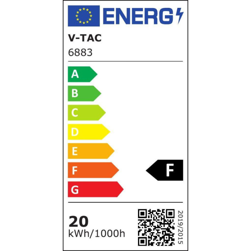 Oprawa Szynosystemu Magnetycznego V-TAC 20W 48V LED SMART WiFi TRACKLIGHT 3w1 Czarna VT-3620 2700K-6400K 2100lm 3 Lata Gwarancji