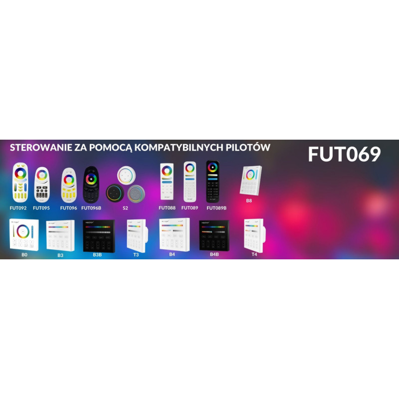 FUT069 Downlight LED wodoodporny RGB+CCT 15W 230V MiBoxer