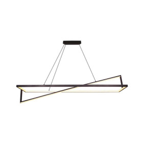 Oprawa Wisząca V-Tac 48W Led Triac Czarna Vt-7756 3000K 4470Lm