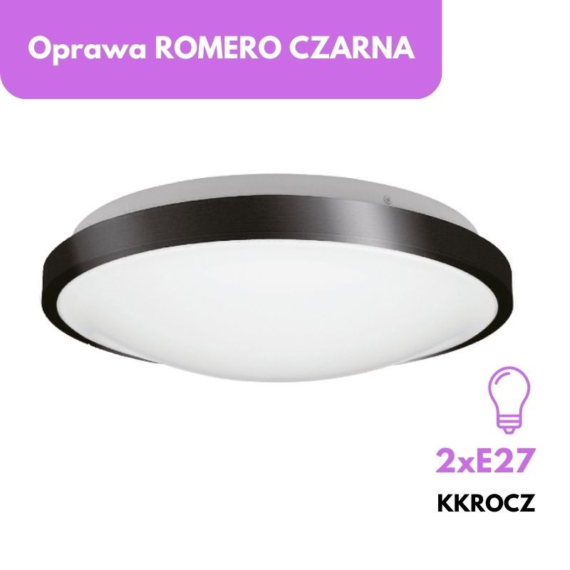 Oprawa Romero Czarna