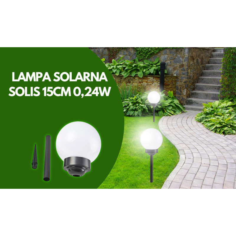 Lampa Solarna Solis 15Cm 0,24W Barwa Neutralna
