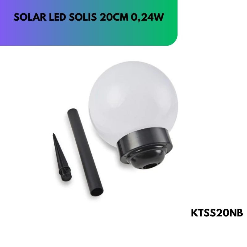 Lampa Solarna Solis 20Cm 0,24W Barwa Neutralna