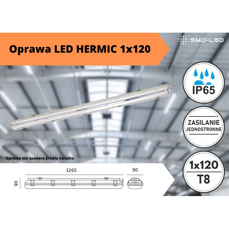 Oprawa Led Hermic 1X120
