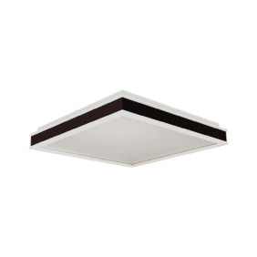 Plafon V-Tac 24W Led 3W1 Czarny Kwadrat 45X45Cm Vt-7782 4000K 2450Lm