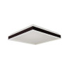 Plafon V-Tac 24W Led 3W1 Czarny Kwadrat 45X45Cm Vt-7782 4000K 2450Lm