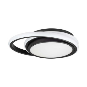 Plafon V-Tac 24W Led 3W1 Czarny Okrągły Fi.31Cm Vt-7783 4000K 2560Lm