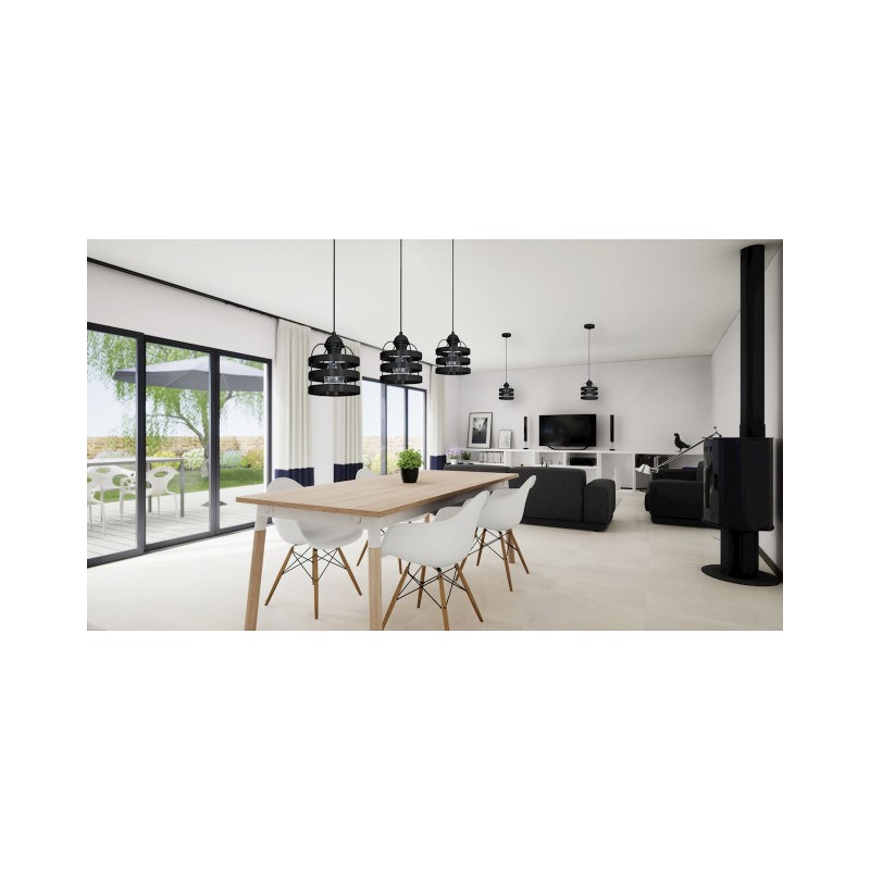 Lampa wisząca LARS BLACK 3xE27