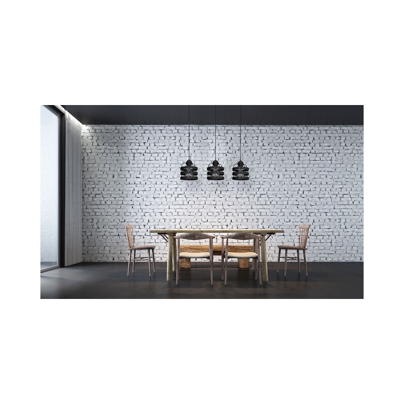 Lampa wisząca LARS BLACK 3xE27