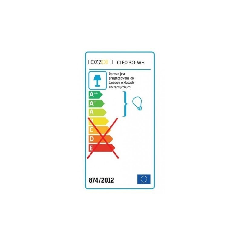 Reflektor CLEO 3Q 50W - CZARNY