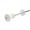 Madara Mini Ring Gu10 Suspended For Track 3F 230V Ip25 Fi55*200Mm Black