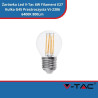 Żarówka Led V-Tac 6W Filament E27 Kulka G45 A++ Przeźroczysta Vt-2386 6400K 800Lm