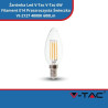 Żarówka Led V-Tac V-Tac 6W Filament E14 Przezroczysta Świeczka Vt-2127 4000K 600Lm