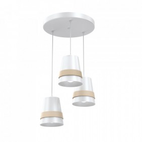 Lampa wisząca VENEZIA WHITE 3xE27