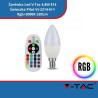 Żarówka Led V-Tac 4,8W E14 Świeczka Pilot Vt-2214-N-1 Rgb+3000K 320Lm