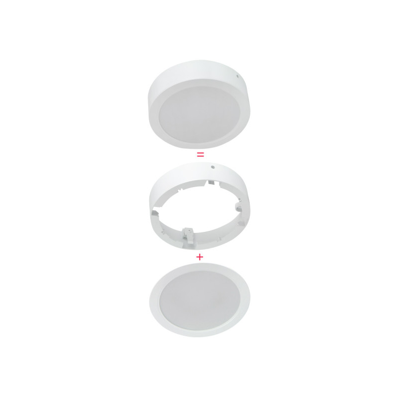 Ramka Okrągła Do Montażu Natynkowego Downlightu Molly 24W