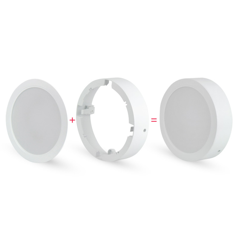 Ramka Okrągła Do Montażu Natynkowego Downlightu Molly 18W