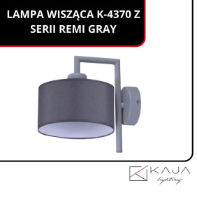 LAMPA WISZĄCA K-4370 Z SERII REMI GRAY K-4370