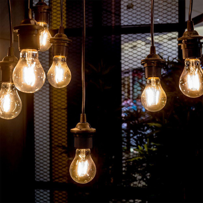 Żarówka Led V-Tac 12W Filament E27 A70 Przeźroczysta Vt-2133 6500K 1521Lm
