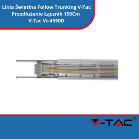 Linia Świetlna Follow Trunking SKU 1451 V-Tac Przedłużenie Łącznik 150Cm V-Tac Vt-4550D