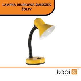 LAMPKA BIURKOWA ŚMIESZEK ŻÓŁTY KLKXSMIZOL