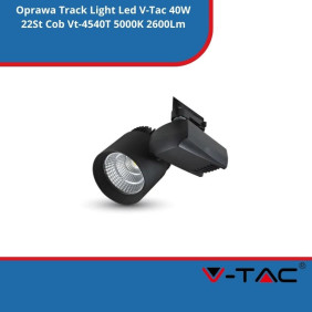 Oprawa Track Light Led SKU 1192 V-Tac 40W 22St Cob Vt-4540T 5000K 2600Lm