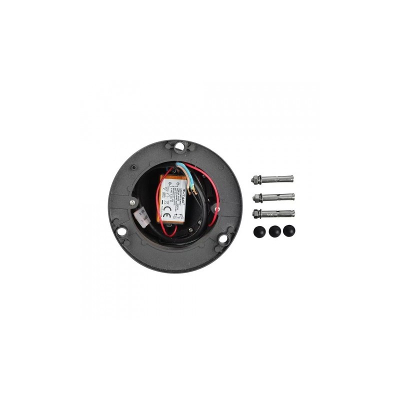 Słupek Ogrodowy V-TAC 10W LED IP65 Czarny 25cm VT-830 6400K 1000lm