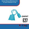 Oprawa Wisząca Silikonowa SKU 3482 V-Tac E27 Jasno Niebieska Vt-7228